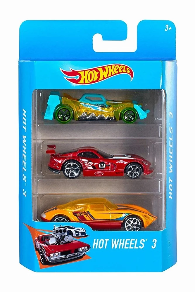 Mașinuțe de jucărie - Hot Wheels Set 3 Masini Mattel