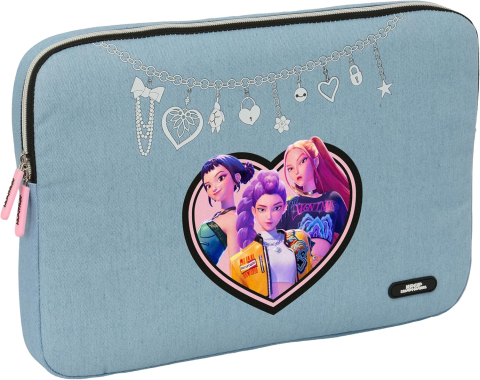 Accesorii personale și beauty - Husa laptop 15.6 inch K-Pop Demon Hunters Huntr-X 39.5x27.5x3.5 cm