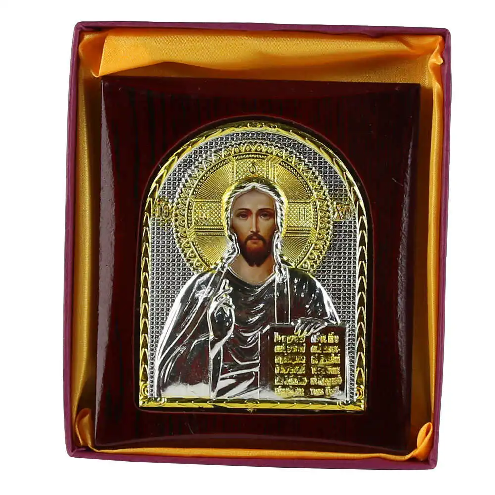Ornamente și figurine decorative - Icoana pe lemn relief 11 x 13 cm modele diferite