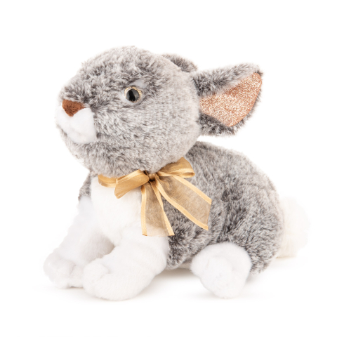 Jucării și jocuri - Jucarie de plus Iepuras gri 24 cm