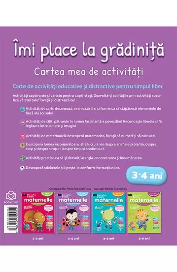 Imi place la gradinita 3-4 ani - Brigitte Salinas, Françoise Kretz-Idas [1]