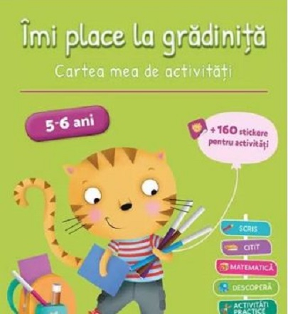 Cărți pentru copii - Imi place la gradinita 5-6 ani - Kerstin Hache-Thibon
