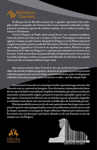 Imnurile Sacre - Pitagora, Profir, Hierocles [2]