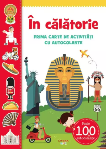 Cărți - In calatorie. Prima carte de activitati cu autocolante