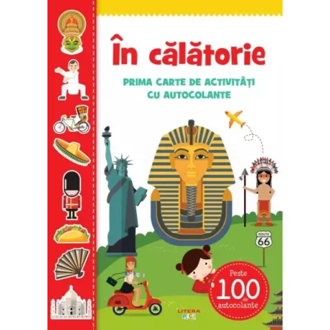 Cărți - In calatorie. Prima carte de activitati cu autocolante