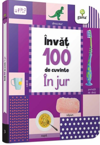 Cărți ilustrate și interactive - In jur. Invat 100 de cuvinte