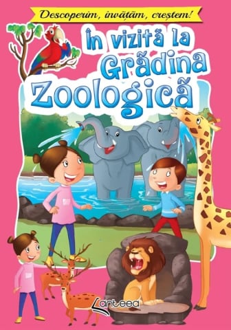 Cărți pentru copii - In vizita la gradina zoologica - Lucia Cocisiu