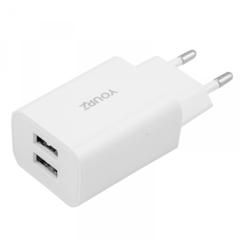 Incarcator rapid cu 2 porturi USB-A 100-240V [2]