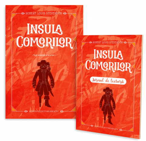 Cărți - Insula comorilor cu jurnal de lectura - Robert Louis Stevenson