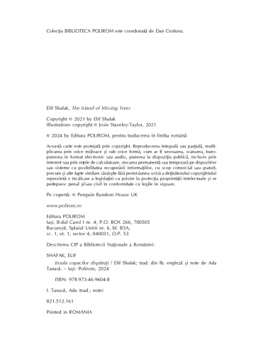 Insula copacilor disparuti – Elif Shafak [3]