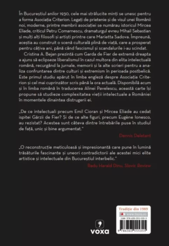 Intelectualii si fascismul in Romania interbelica. Asociatia Criterion – Cristina A. Bejan [1]