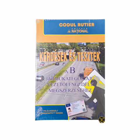 Noutăți Librăria Compas - Kerdesek es tesztek a B kategoriaju jarmuvezetoi engedely megszerzesehez 2026