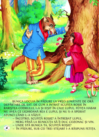 Scufita Rosie. Carte de colorat [1]