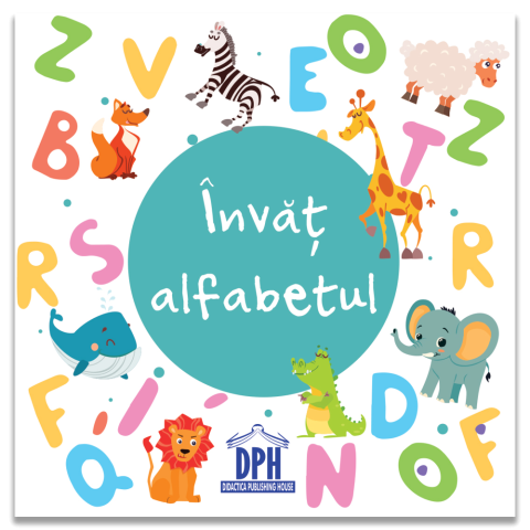 Noutăți Librăria Compas - Invat alfabetul - carte pliata