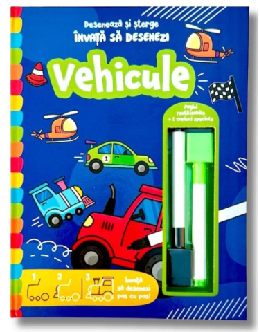 Cărți - Vehicule - Invata sa desenezi