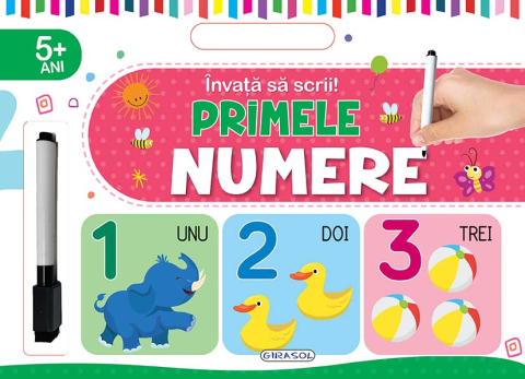 Cărți - Invata sa scrii! Primele numere
