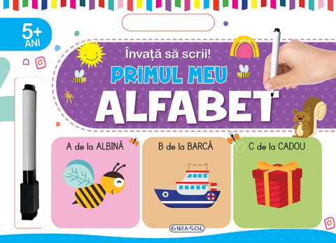 Cărți - Invata sa scrii! Primul meu alfabet
