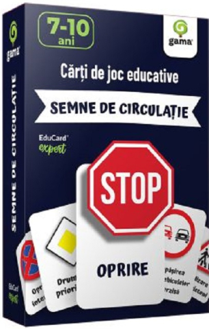 Noutăți Librăria Compas - Carti de joc educative - Semne de circulatie - Expert