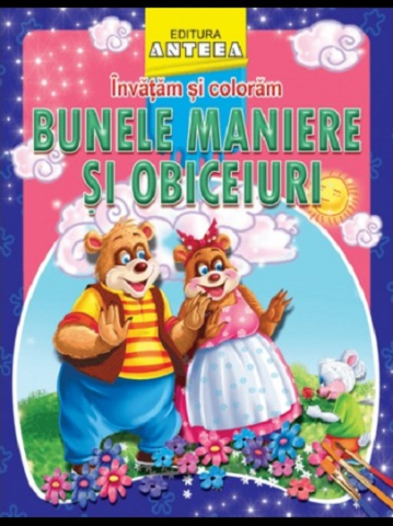 Noutăți Librăria Compas - Invatam si coloram Bunele maniere si obiceiuri