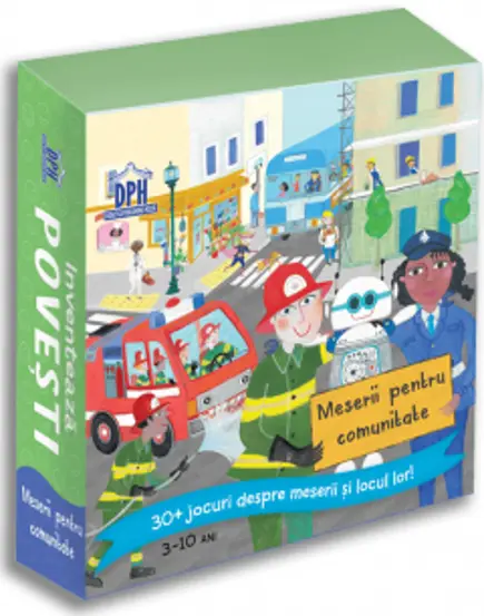 Jocuri educative - Inventeaza povesti. Meserii pentru comunitate
