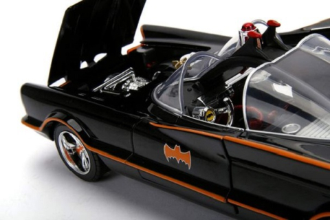 Set figurina si masina Batman Batmobil - Robin Jada Toys [3]