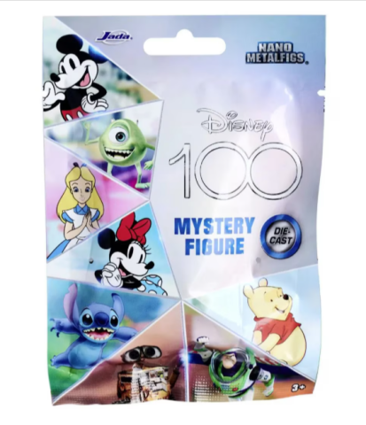 Figurina metalica surpriza Jada Toys Disney 100 Nano Metalfigs modele diferite [2]