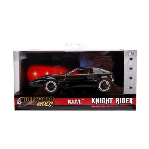 Mașinuțe de jucărie - JADA HOLLYWOOD RIDES MASINUTA METALICA KITT KNIGHT RIDER  SCARA 1 LA 32