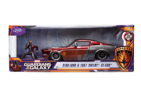 Set Marvel - Ford Mustang Shelby GT-500 1967 + Figurina Jada Toys [1]