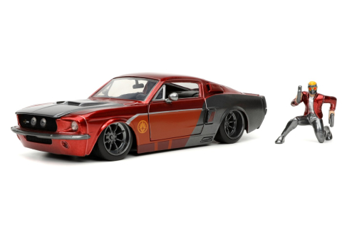 Set Marvel - Ford Mustang Shelby GT-500 1967 + Figurina Jada Toys [2]