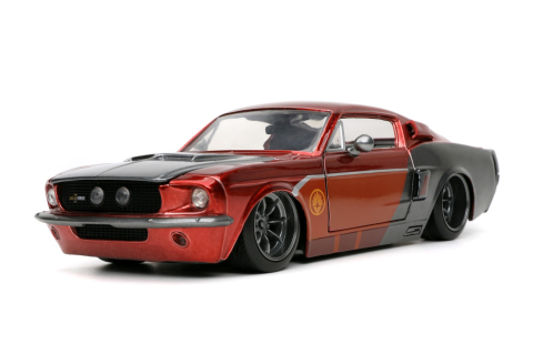Set Marvel - Ford Mustang Shelby GT-500 1967 + Figurina Jada Toys [4]