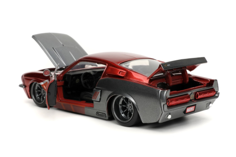 Set Marvel - Ford Mustang Shelby GT-500 1967 + Figurina Jada Toys [7]