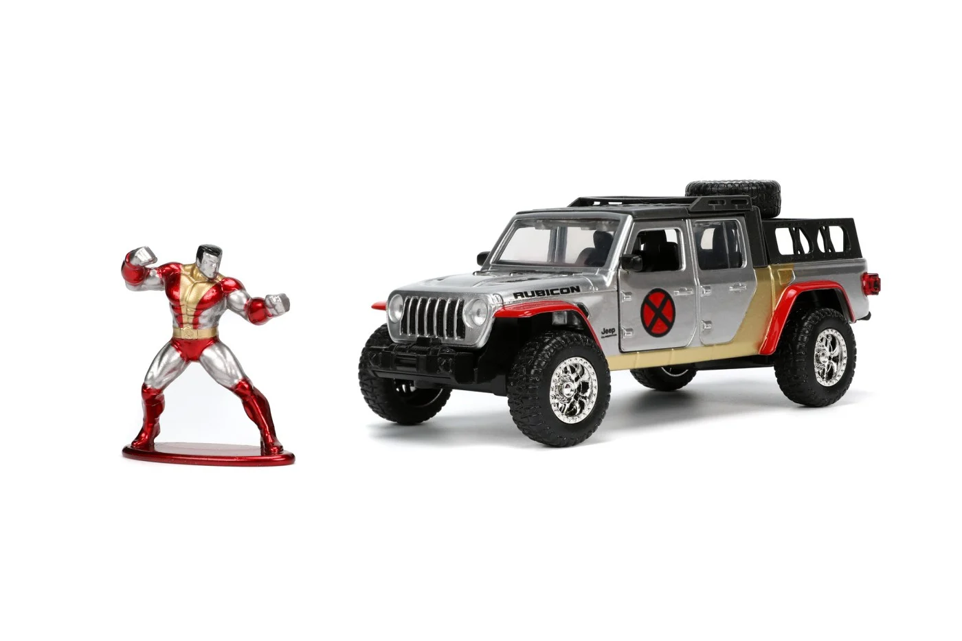 Jada Marvel Masinuta Metalica Jeep Gladiator si Figurina Colossus [1]