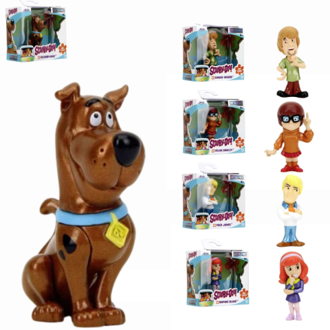 Noutăți Librăria Compas - Figurina metalica Jada Toys Scooby Doo 6.5 cm figurine diferite
