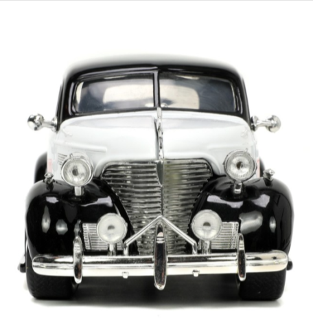 Set figurina si masinuta Jada Toys Monopoly 1939 Chevrolet Master Deluxe [5]