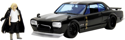 Set masinuta metalica Nissan Skyline GTR + figurina Mikey Tokyo Revengers [1]