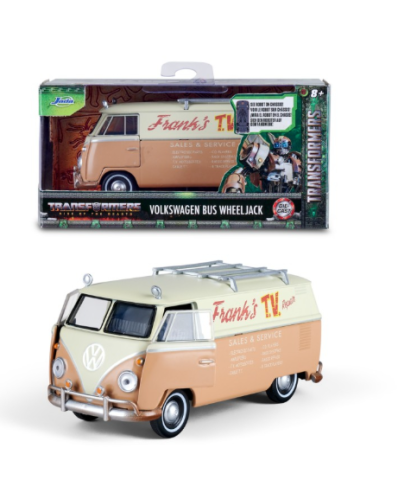 Mașinuțe de jucărie - Jada Transformers T7 Masinuta Metalica Volkswagen Wheeljack Scara 1:32