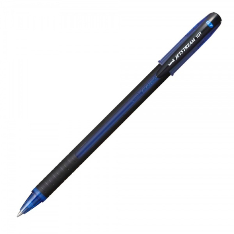 Noutăți Librăria Compas - Pix Uni-ball Jetstream SX-101 0.7 mm albastru cu capac