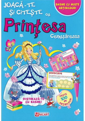 Noutăți Librăria Compas - Joaca-te si citeste cu Printesa Cenusareasa