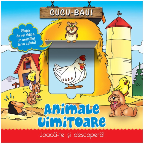 Cărți - Joaca-te si descopera Animale uimitoare Cucu-bau!