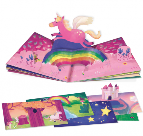 Set creativ Unicorni Create Your Pop-up Ludattica [1]