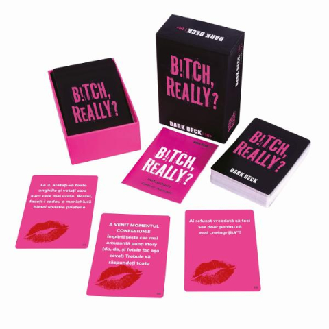 Joc de carti B!tch Really? Dark Deck 18+ [1]