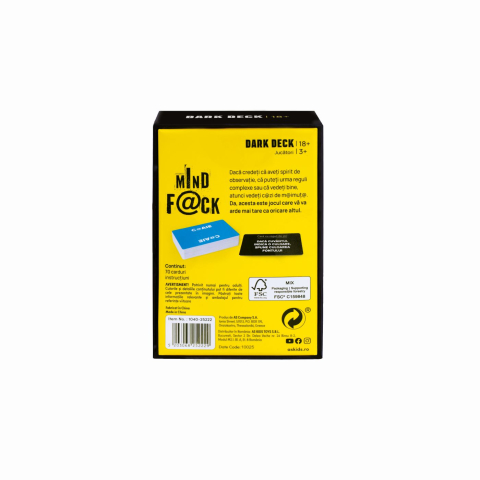 JOC DE CARTI DARK DECK MIND F@CK [5]