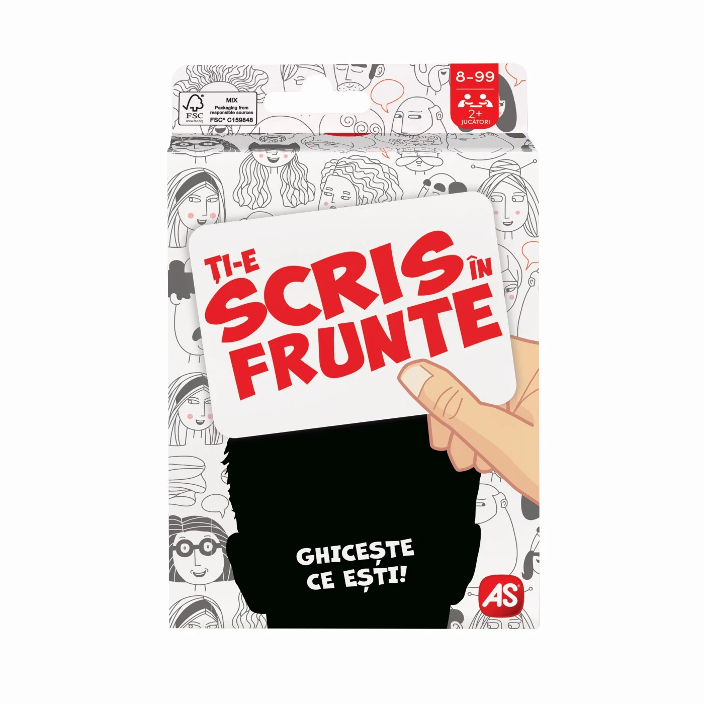 Jocuri educative și de societate - Joc de carti Ti-e scris in frunte
