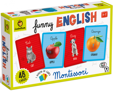 Joc educativ Funny English Montessori Ludattica [0]