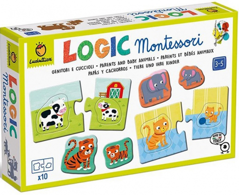 Joc de logica Logic Montessori – Parinti si copii – Ludattica [0]