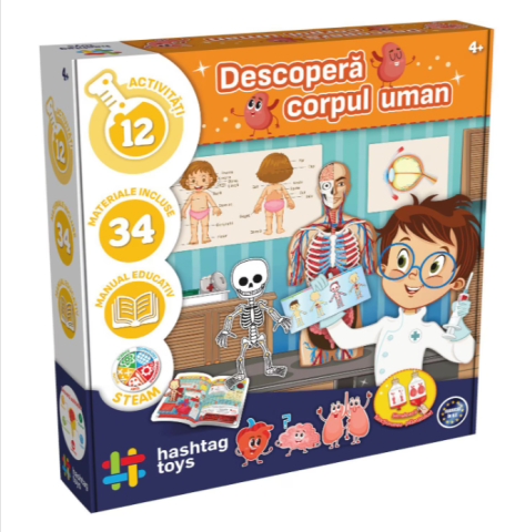 Joc educativ Descopera corpul uman [1]
