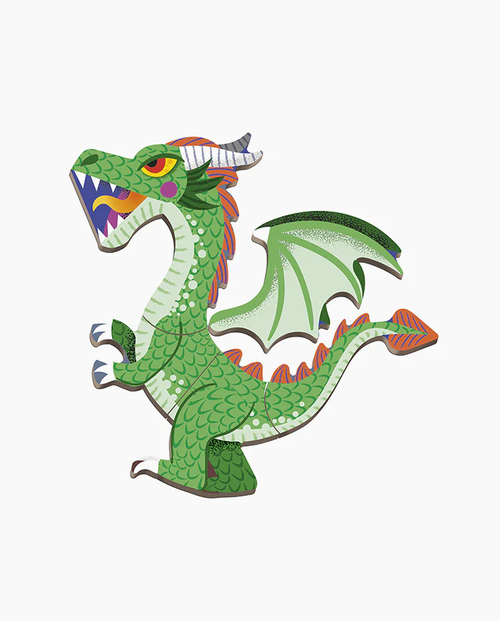 Joc educativ magnetic Janod Magneti'book Dragoni 53 magneti [5]