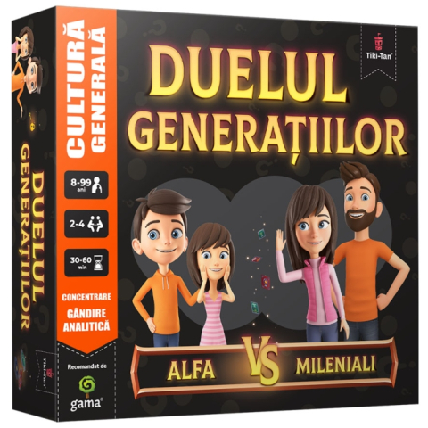 Noutăți Librăria Compas - Joc educativ Duelul generatiilor - Tiki-Tan