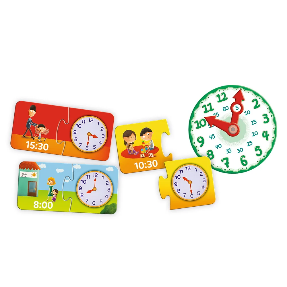 Joc educativ Ceasul Micul Explorator Trefl roman - maghiar [2]