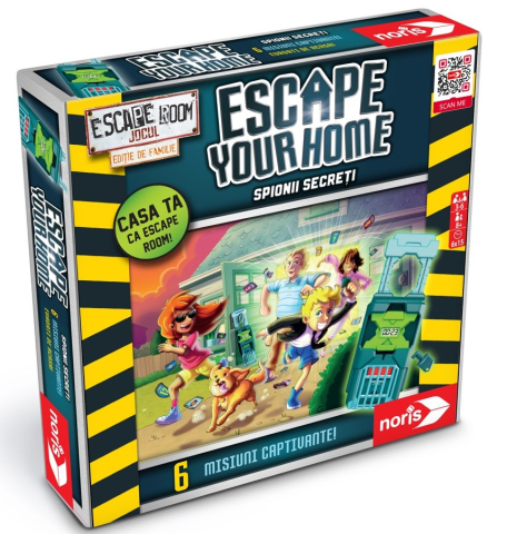 Jocuri de societate - JOC ESCAPE YOUR HOME SPIONII SECRETI